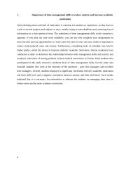 Importance of time management 4 puslapis