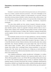 Globalizacijos problematika sociologijoje 11 puslapis