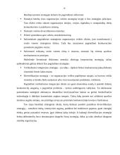 Strateginis planavimas įmonėje "X" 19 puslapis