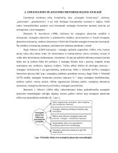 Strateginis planavimas įmonėje "X" 9 puslapis