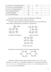 Cikloalkanai (monocikliniai, policikliniai, naftenai), cikloalkanų sudėtis naftoje. Aukštų virimo temperatūrų cikloalkanai jų susidarymas, savybės, gavimo metodai, panaudojimas ir virsmai 11 puslapis