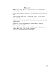 Aplinkos apsaugos būtinumas ir išlaidos jai 15 puslapis