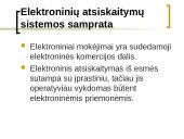 Elektroniniai atsiskaitymai 2 puslapis