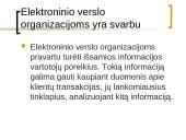 Elektroninio verslo konkurencingumas 3 puslapis
