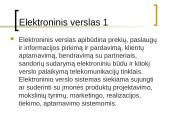 Elektroninio verslo modeliai 2 puslapis