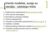 Elektroninio verslo modeliai 13 puslapis
