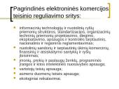 Elektroninio verslo teisinis reglamentavimas 4 puslapis