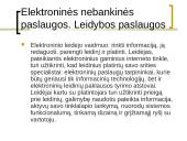 Elektroninis verslas: organizavimo formos ir jų ypatumai 11 puslapis