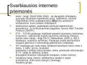 Interneto priemonės ir paslaugos 3 puslapis