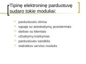 Elektroninės parduotuvės moduliai  2 puslapis