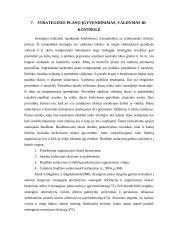 Įmonės strategijos planavimas  20 puslapis