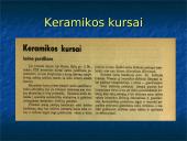 Pagalbinis verslas I-oje Lietuvos Respublikoje: keramika 11 puslapis
