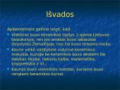 Pagalbinis verslas I-oje Lietuvos Respublikoje: keramika 13 puslapis
