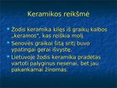 Pagalbinis verslas I-oje Lietuvos Respublikoje: keramika 3 puslapis