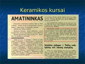 Pagalbinis verslas I-oje Lietuvos Respublikoje: keramika 10 puslapis
