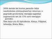 Geoterminė energija. Pristatymas 14 puslapis