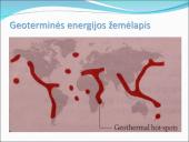 Geoterminė energija. Pristatymas 6 puslapis