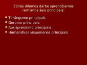 Etinių dilemų sprendimo ypatumai 6 puslapis
