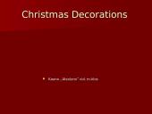 Christmas Decorations