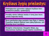 Kryžiaus žygiai. Pristatymas 3 puslapis