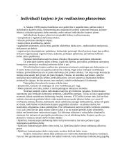 Karjeros planavimas ir realizavimas 13 puslapis