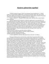 Karjeros planavimas ir realizavimas 4 puslapis