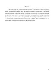 J.W. Gėtės (J.W. Goethe) literatūrinės veiklos periodizacija 12 puslapis