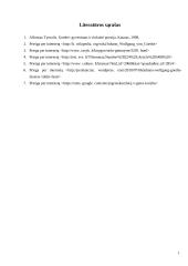 J.W. Gėtės (J.W. Goethe) literatūrinės veiklos periodizacija 13 puslapis