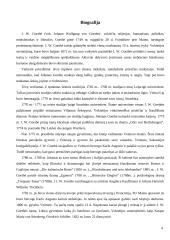 J.W. Gėtės (J.W. Goethe) literatūrinės veiklos periodizacija 4 puslapis