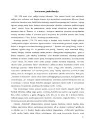 J.W. Gėtės (J.W. Goethe) literatūrinės veiklos periodizacija 6 puslapis