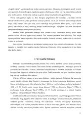 J.W. Gėtės (J.W. Goethe) literatūrinės veiklos periodizacija 9 puslapis