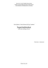 Superlaidininkai. Referatas