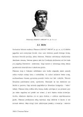 Platono ir Aristotelio būties samprata 5 puslapis