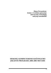 Kompiuterinio raštingumo įskaita 6 puslapis