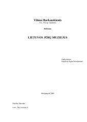 LIETUVOS JŪRŲ MUZIEJUS 19 puslapis