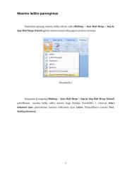 Masinių laiškų kūrimas 5 puslapis