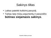 Samprotavimo pastraipų kūrimas ir komponavimas 15 puslapis