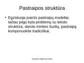Samprotavimo pastraipų kūrimas ir komponavimas 6 puslapis