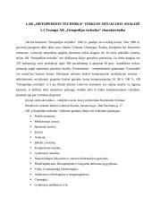 Naujos prekių linijos kūrimo procesas: AB "Ortopedijos technika" 7 puslapis