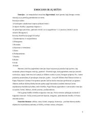 Emociju rūšys, formos ir išgyvenimai 4 puslapis