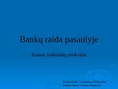 Bankų raida