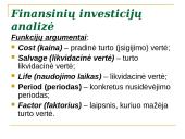 Finansinių investicjų analizė 12 puslapis