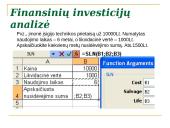 Finansinių investicjų analizė 14 puslapis
