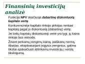 Finansinių investicjų analizė 3 puslapis