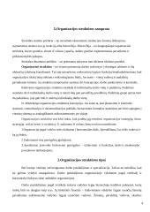 Organizacijos struktūra. Kursinis darbas 4 puslapis