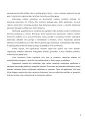 Organizacijos struktūra. Kursinis darbas 8 puslapis