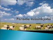 Parama avininkystei