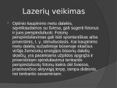 Lazeriai. Pristatymas 3 puslapis