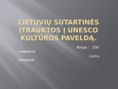 Lietuvių sutartinės įtrauktos į UNESCO kultūros paveldą