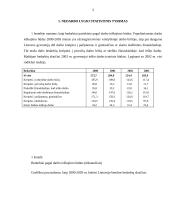 Nedarbo lygis. Statistinis tyrimas 3 puslapis